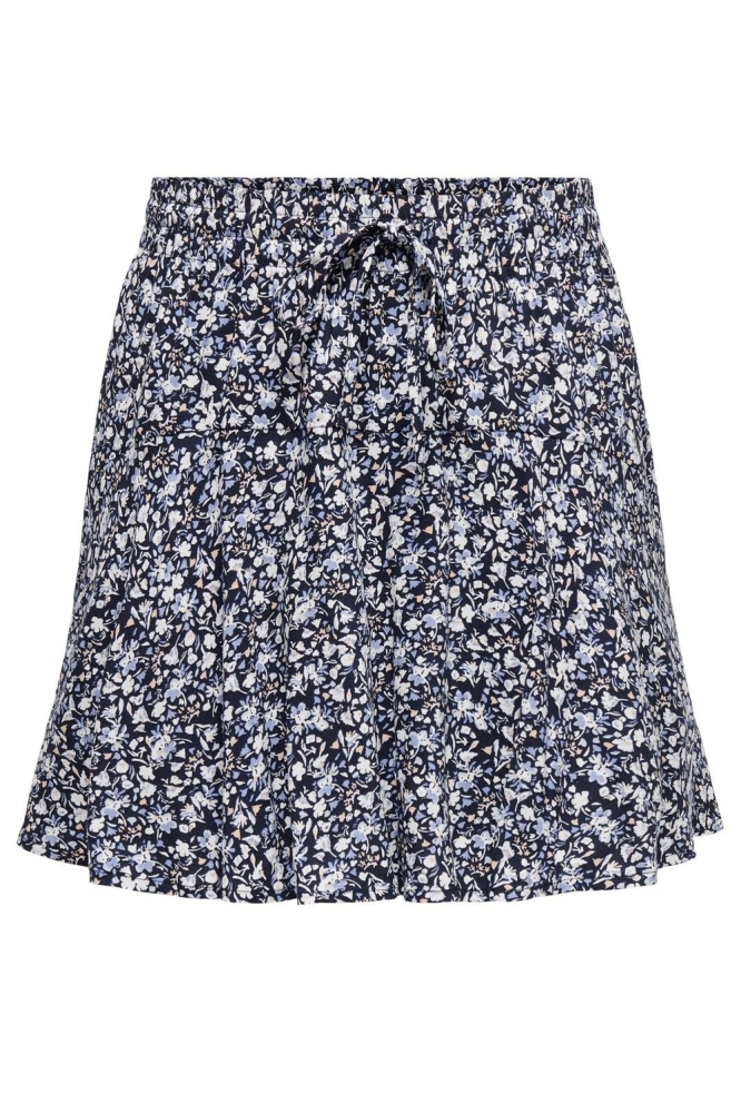 ONLNALA LIFE SKORT WVN NOOS 15322967 Night Sky SOFIA WHITE BLUE DITSY